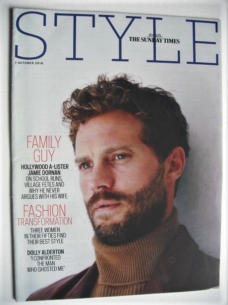 Style magazine - Jamie Dornan cover (7 October 2018)