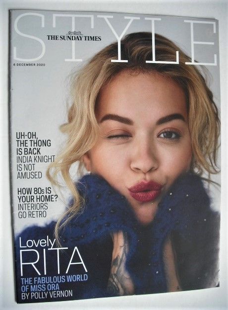 Style magazine - Rita Ora cover (6 December 2020)