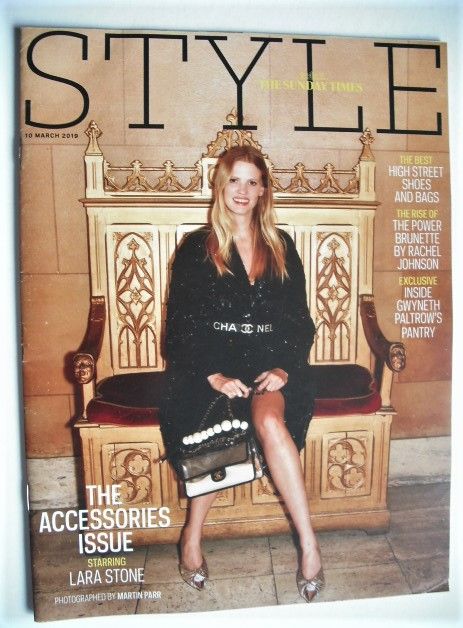 <!--2019-03-10-->Style magazine - Lara Stone cover (10 March 2019)