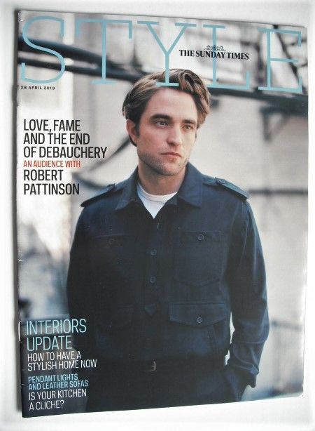 <!--2019-04-28-->Style magazine - Robert Pattinson cover (28 April 2019)