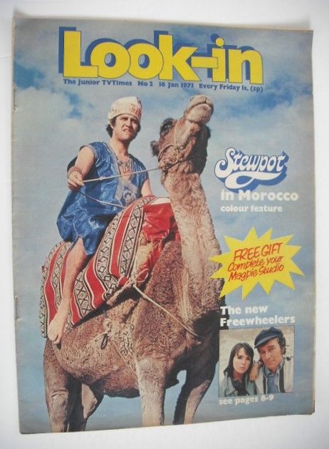 Look In magazine - Ed Stewart cover (16 January 1971)