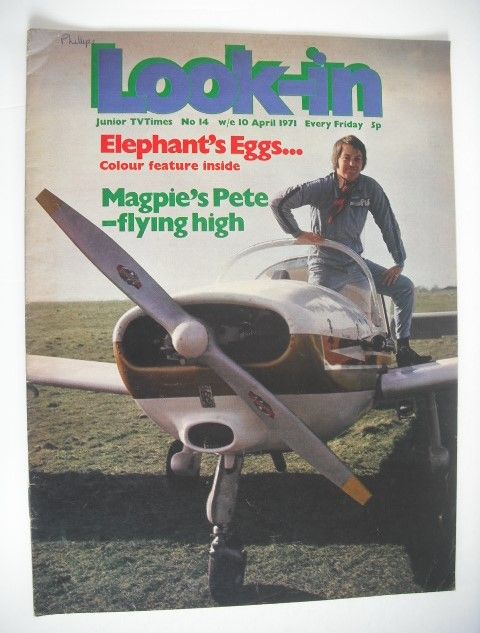 <!--1971-04-10-->Look In magazine - Pete Brady cover (10 April 1971)