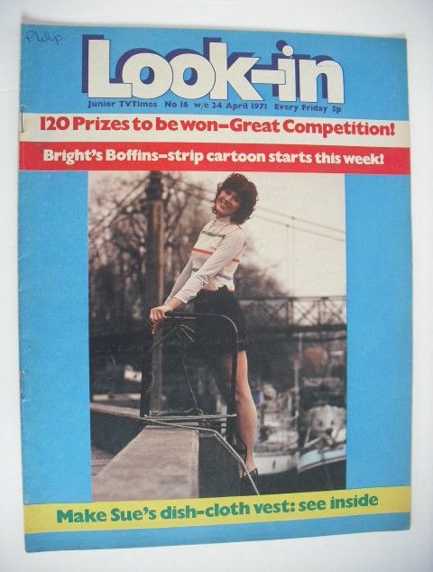 Look In magazine - Susan Stranks cover (24 April 1971)