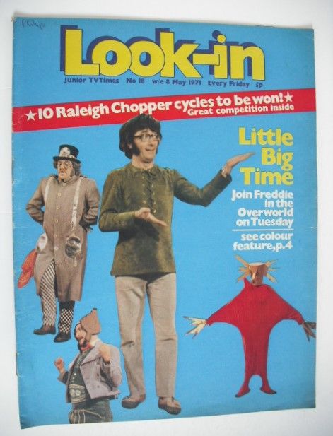 Look In magazine - Little Big Time cover (8 May 1971)