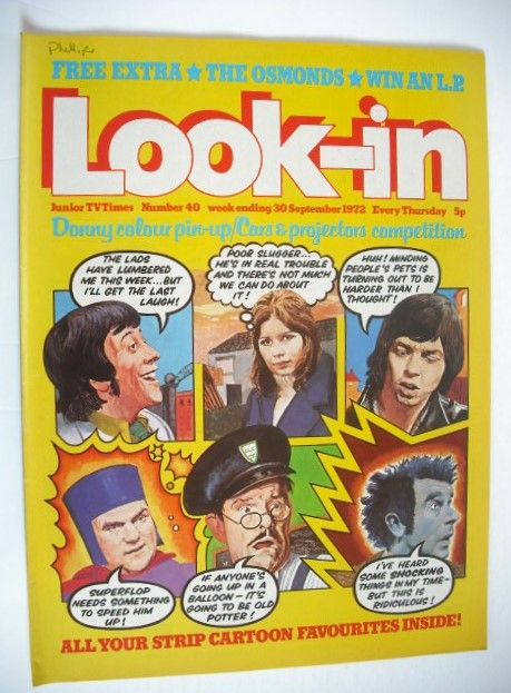 Look In magazine - 30 September 1972