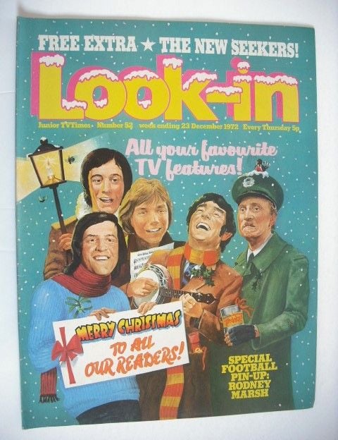 Look In magazine - Merry Christmas cover (23 December 1972)