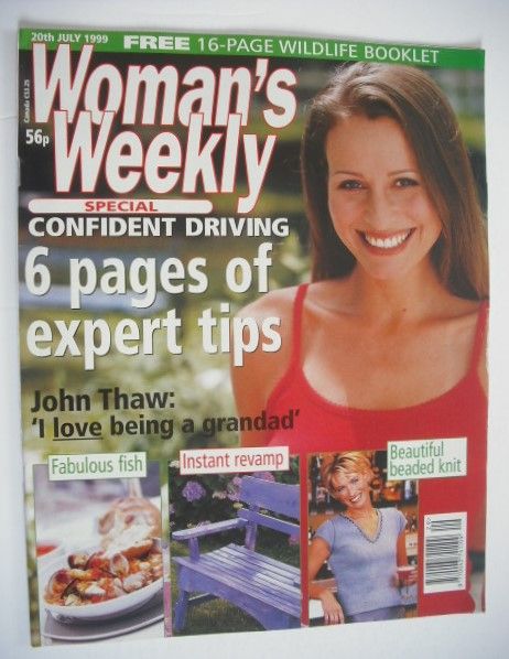 <!--1999-07-20-->Woman's Weekly magazine (20 July 1999)