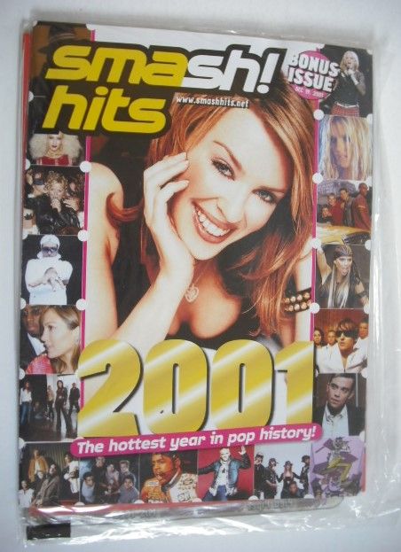 Smash Hits magazine - Destiny's Child cover (19 December 2001)