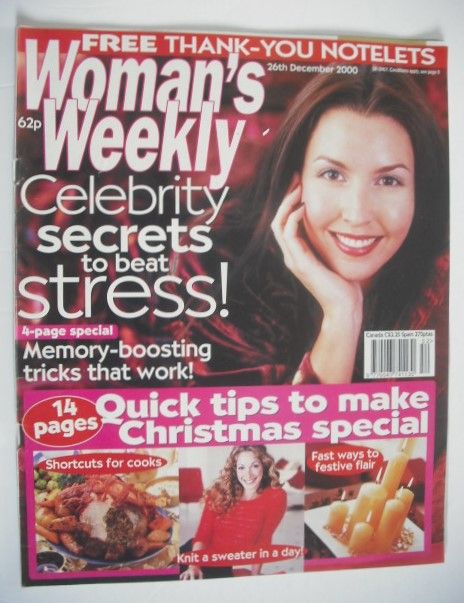 Woman's Weekly magazine (26 December 2000)
