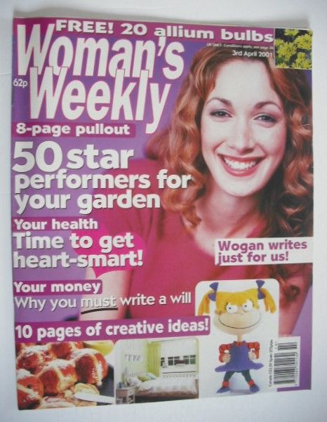 Woman's Weekly magazine (3 April 2001)