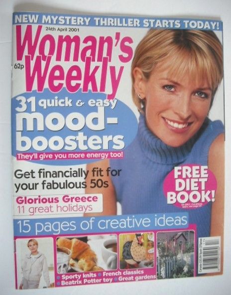 <!--2001-04-24-->Woman's Weekly magazine (24 April 2001)