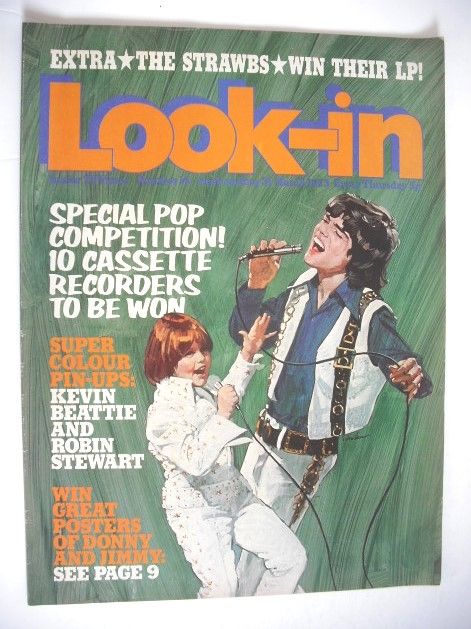 Look In magazine - The Osmonds cover (31 March 1973)