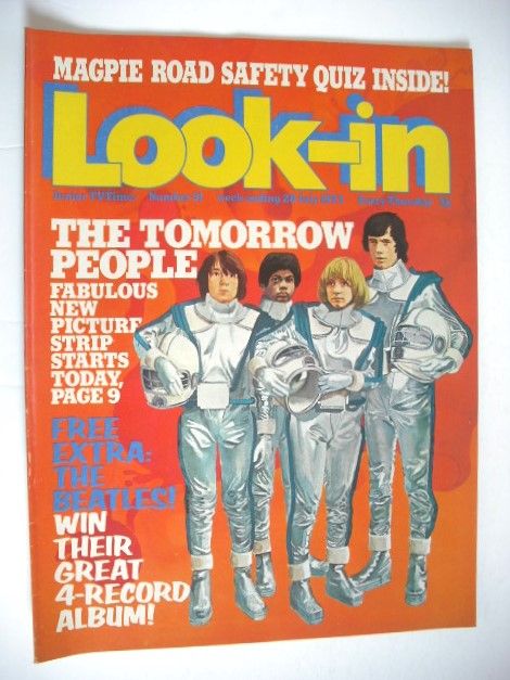 Look In magazine - The Tomorrow People cover (28 July 1973)