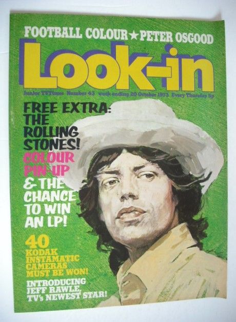 <!--1973-10-20-->Look In magazine - Mick Jagger cover (20 October 1973)