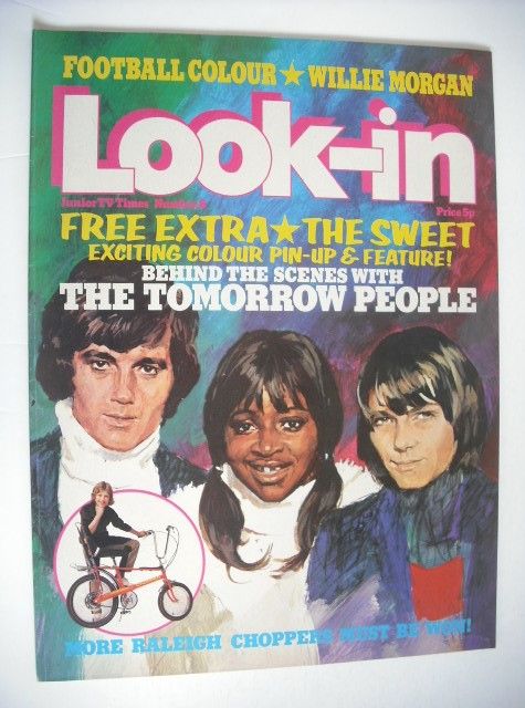 Look In magazine - The Tomorrow People cover (16 February 1974)