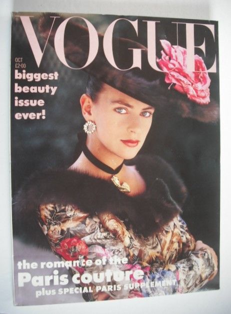 <!--1987-10-->British Vogue magazine - October 1987