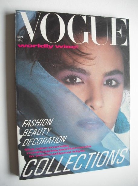 British Vogue magazine - September 1984 (Vintage Issue)