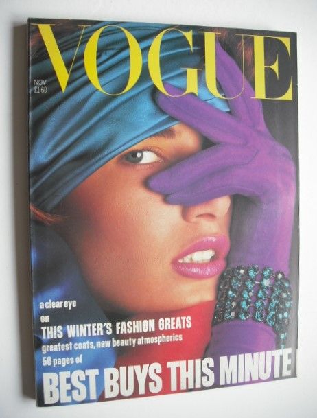British Vogue magazine - November 1984 (Vintage Issue)