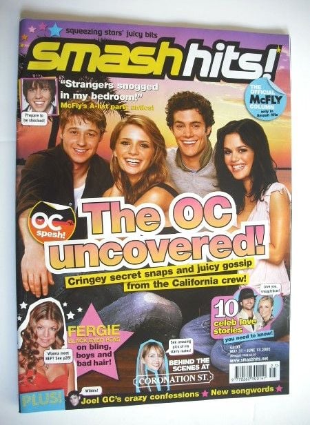 Smash Hits magazine - The OC Uncovered cover (31 May - 13 June 2005)