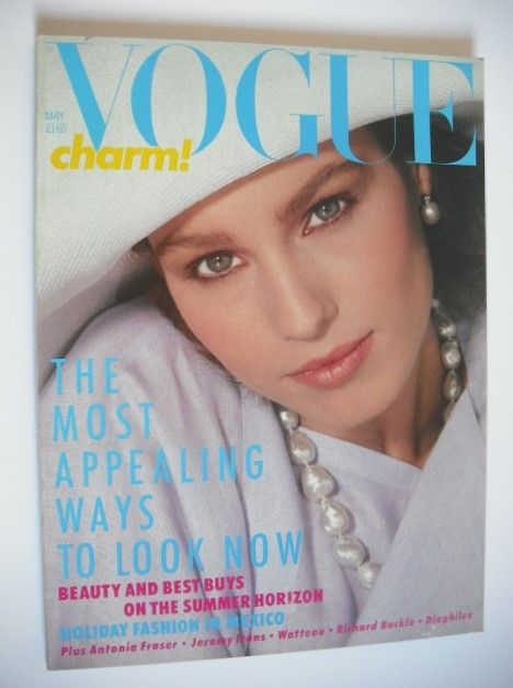 <!--1984-05-->British Vogue magazine - May 1984 (Vintage Issue)