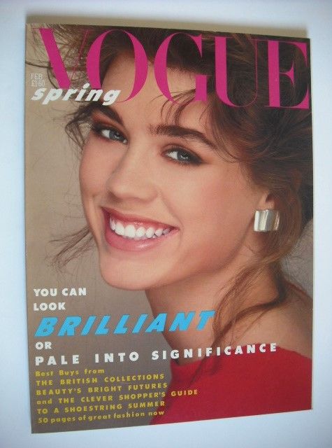 <!--1984-02-->British Vogue magazine - February 1984 (Vintage Issue)