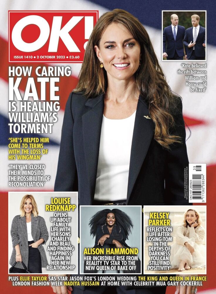 OK! magazine - Kate Middleton cover (2 October 2023 - Issue 1410)