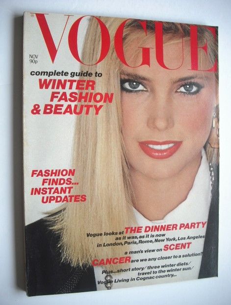 British Vogue magazine - November 1979 (Vintage Issue)