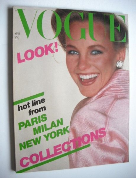 British Vogue magazine - 1 March 1979 (Vintage Issue)
