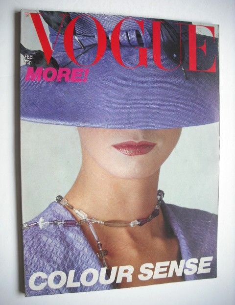 British Vogue magazine - February 1979 (Vintage Issue)