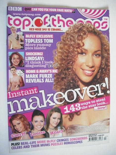 Top of the Pops magazine - Leona Lewis cover (14 February - 13 March 2007)