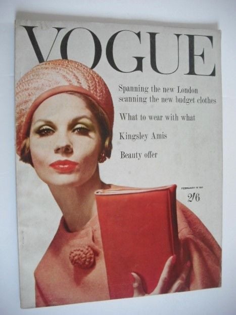 British Vogue magazine - 15 February 1961 (Vintage Issue)