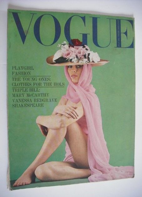 British Vogue magazine - July 1964 (Vintage Issue)