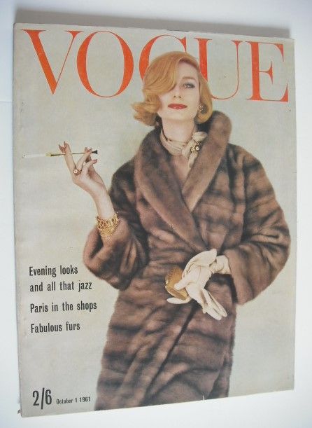 British Vogue magazine - 1 October 1961 (Vintage Issue)