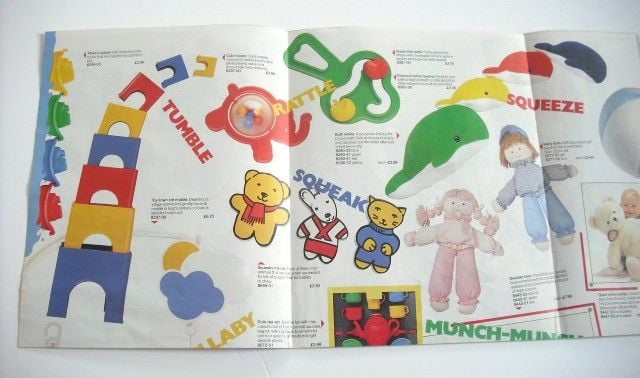 Mothercare leaflet - Happy Christmas 1984