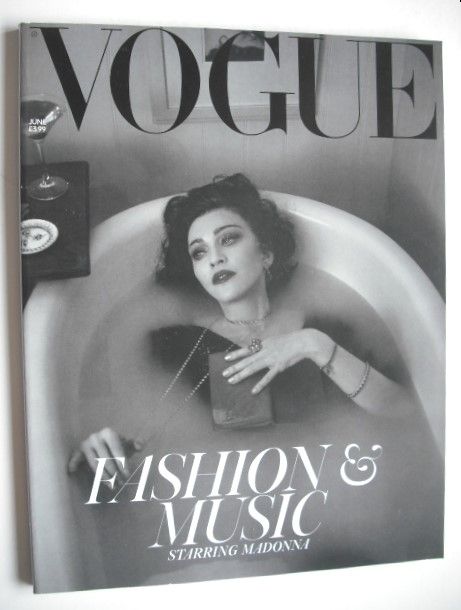 British Vogue magazine - June 2019 - Madonna cover