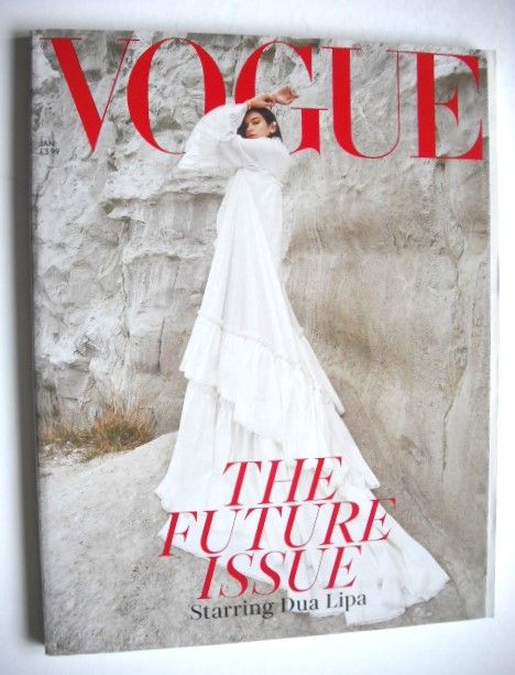 British Vogue magazine - January 2019 - Dua Lipa cover