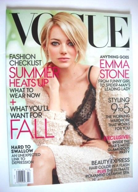 <!--2012-07-->US Vogue magazine - July 2012 - Emma Stone cover