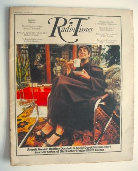 <!--1970-01-17-->Radio Times magazine - Derek Nimmo cover (17-23 January 19