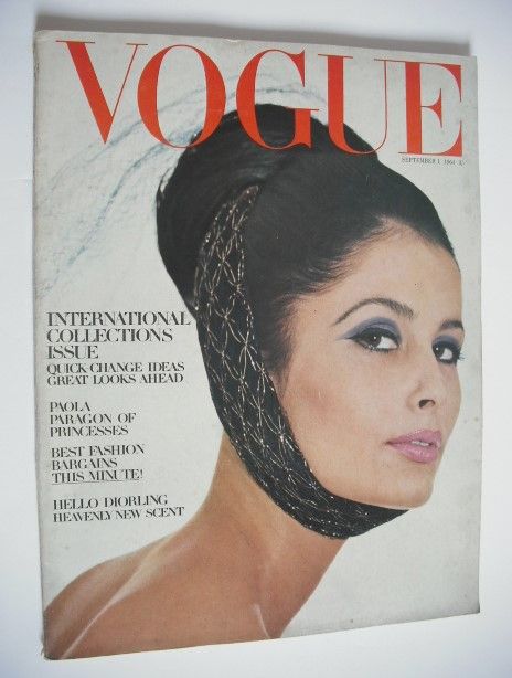 British Vogue magazine - 1 September 1964 (Vintage Issue)