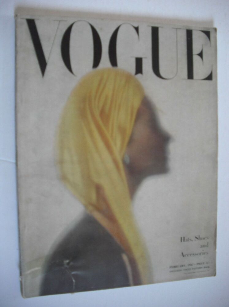 British Vogue magazine - February 1947 (Vintage Issue)