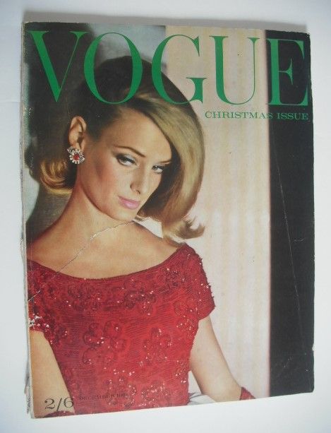 British Vogue magazine - 1 December 1961 (Vintage Issue)