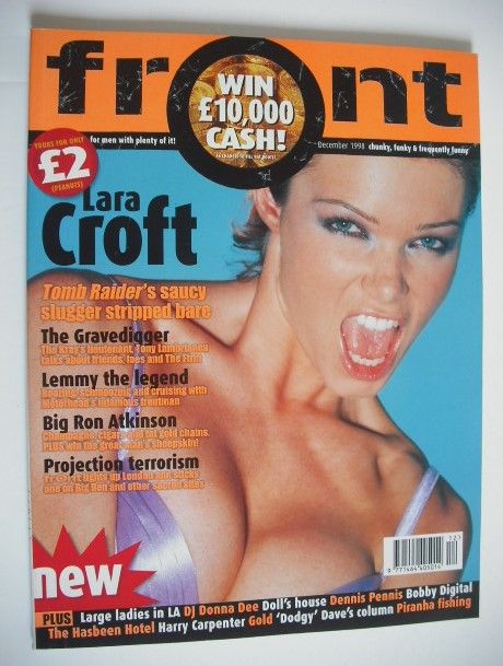 <!--1998-12-->Front magazine - Nell McAndrew cover (December 1998)