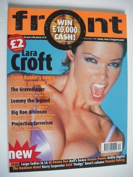 Front magazine - Nell McAndrew cover (December 1998)
