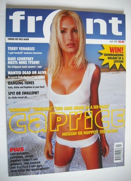 <!--2000-04-->Front magazine - Caprice cover (April 2000)
