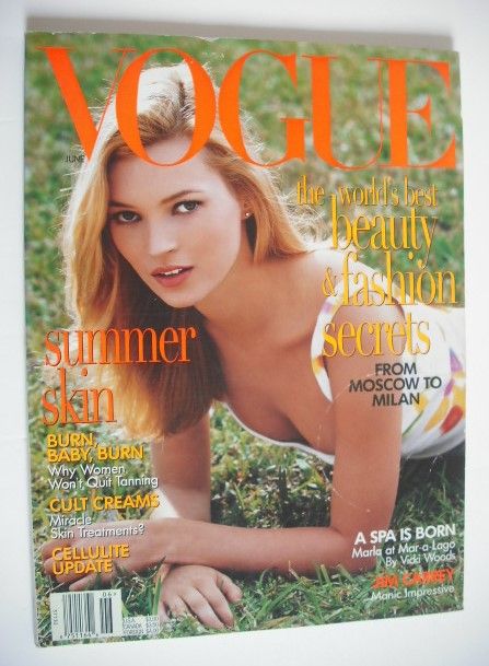 <!--1996-06-->US Vogue magazine - June 1996 - Kate Moss cover