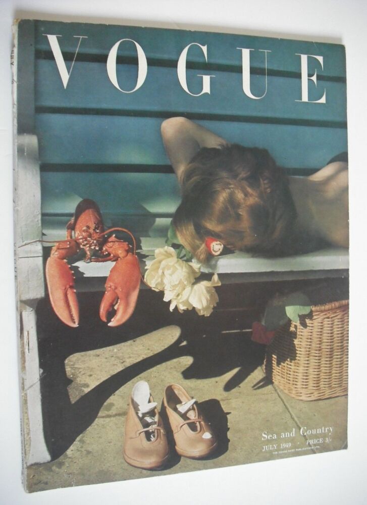 British Vogue magazine - July 1949 (Vintage Issue)