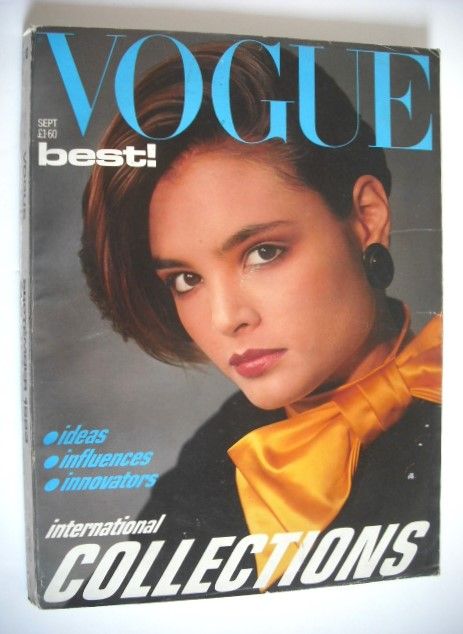 British Vogue magazine - September 1983 (Vintage Issue)