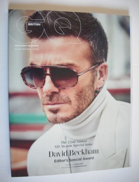 British GQ magazine - October 2019 - David Beckham cover (Subscriber's Issue)