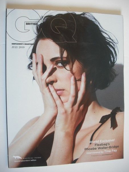 British GQ magazine - July 2019 - Phoebe Waller-Bridge cover (Subscriber's Issue)
