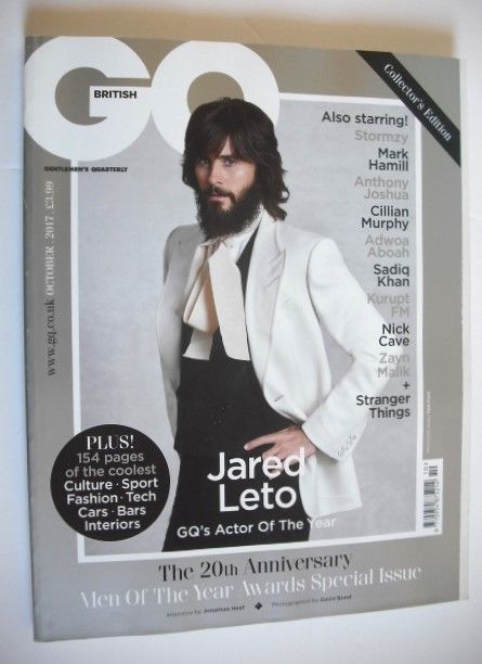 British GQ magazine - October 2017 - Jared Leto cover